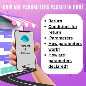 How are parameters passed in dart