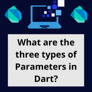 What are the three types of parameters